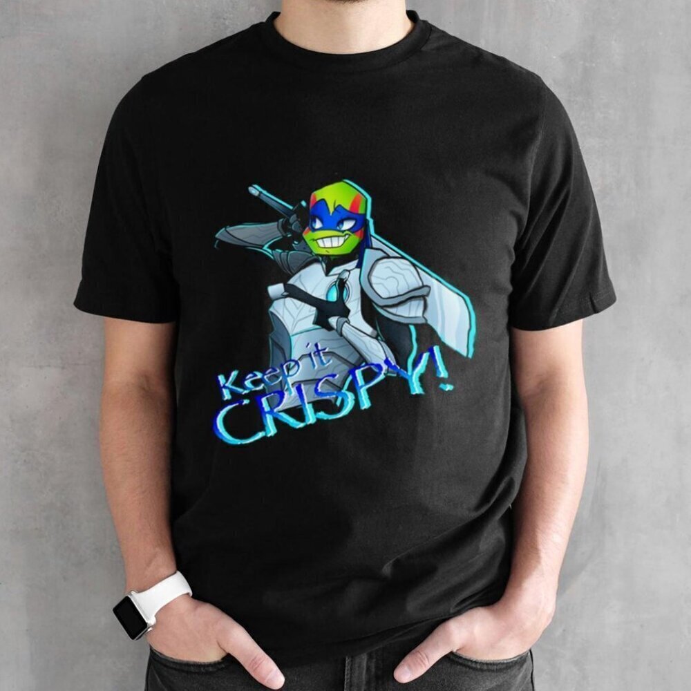 Trollhunters Leo Teenage Mutant Ninja Turtles Crossover Graphic T-Shirt Tee